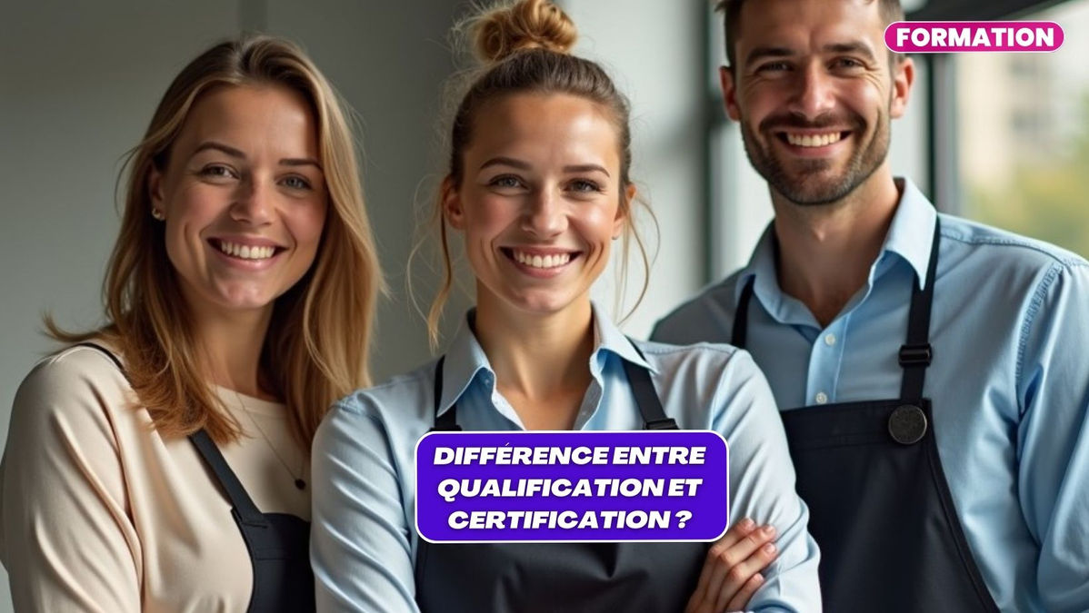 Quelle différence entre qualification et certification professionnelle ?