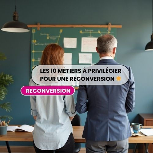 Top 10 des métiers en pleine expansion pour une reconversion réussie à 30 ans